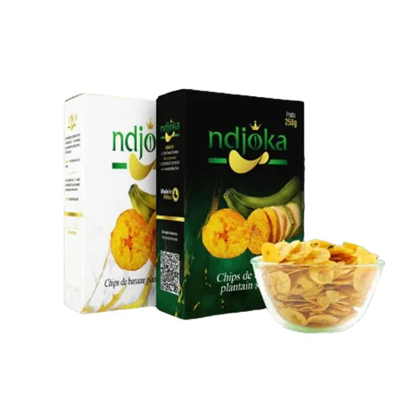 Ndjoka - Bananenchips nicht süß - 250g