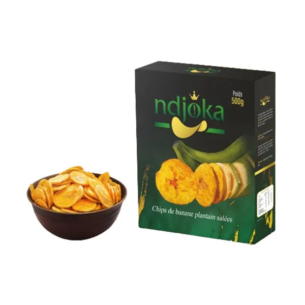 Ndjoka - Bananenchips nicht süß - 250g