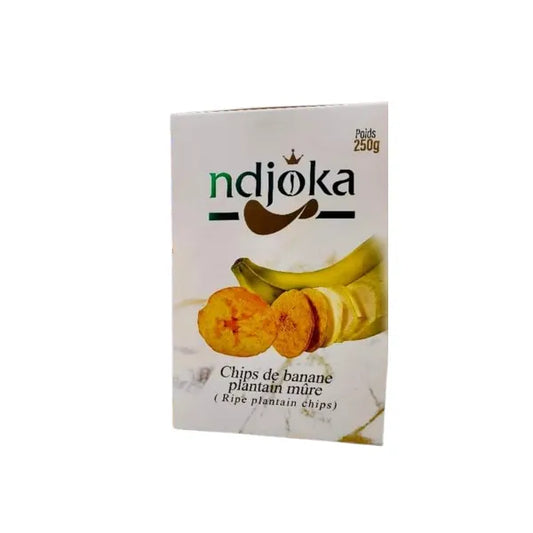 Ndjoka - chips de banane sucrées - 250g